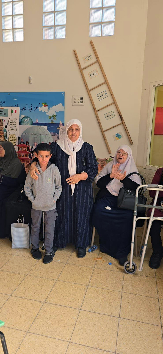 ملتقى الأجيال في مدرسة أجيال الابتدائية في جلجولية